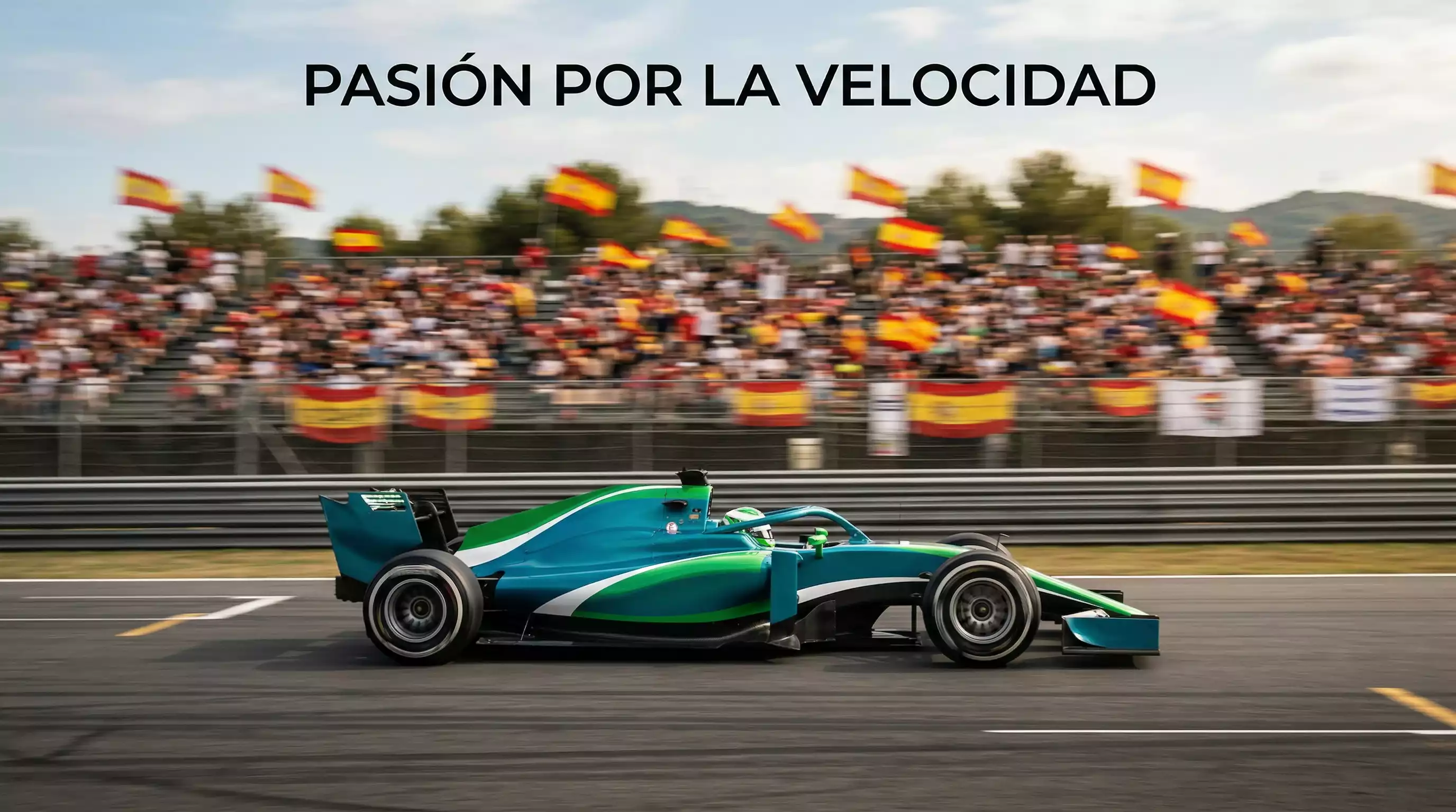 Fernando Alonso en su monoplaza de Fórmula 1 durante una carrera
