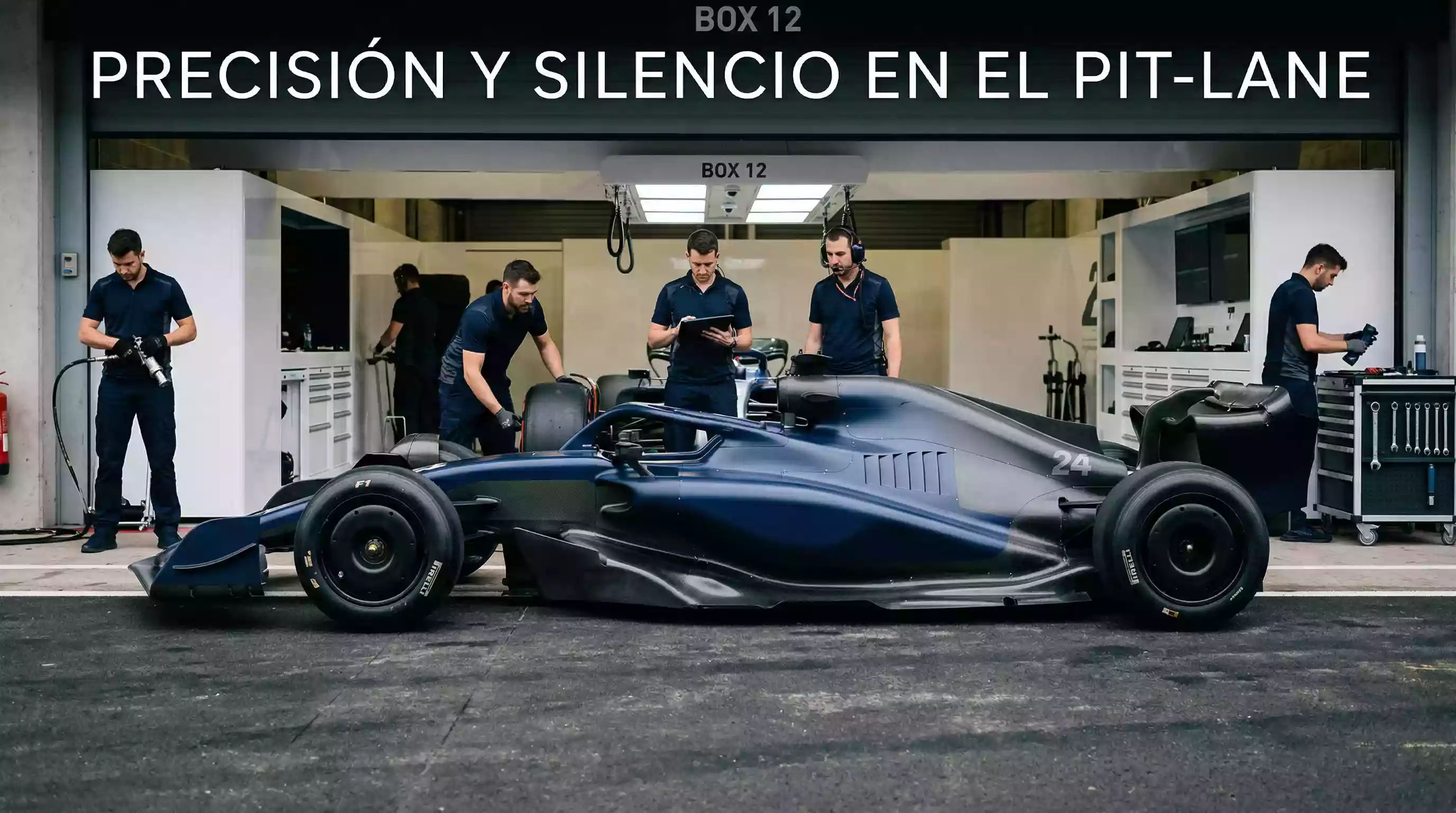 Monoplaza de Fórmula 1 con logos de patrocinadores de apuestas